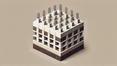 ЖБ сваи для кирпичного дома 8×10 м
